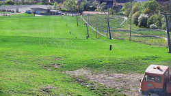 Horní část sjezdovky skiareálu Hlubočky