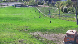 Horní část sjezdovky skiareálu Hlubočky