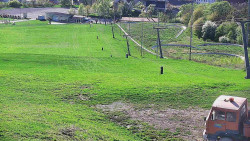 Horní část sjezdovky skiareálu Hlubočky