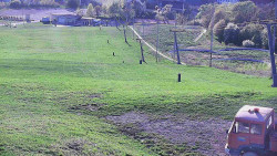 Horní část sjezdovky skiareálu Hlubočky