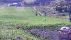 Horní část sjezdovky skiareálu Hlubočky