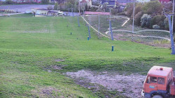 Horní část sjezdovky skiareálu Hlubočky