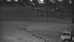 Horní část sjezdovky skiareálu Hlubočky