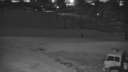 Horní část sjezdovky skiareálu Hlubočky