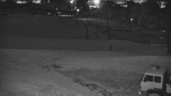 Horní část sjezdovky skiareálu Hlubočky