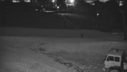 Horní část sjezdovky skiareálu Hlubočky