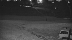 Horní část sjezdovky skiareálu Hlubočky