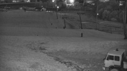 Horní část sjezdovky skiareálu Hlubočky