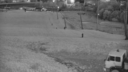 Horní část sjezdovky skiareálu Hlubočky