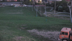 Horní část sjezdovky skiareálu Hlubočky