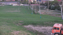 Horní část sjezdovky skiareálu Hlubočky