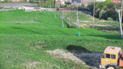 Horní část sjezdovky skiareálu Hlubočky