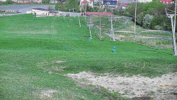 Horní část sjezdovky skiareálu Hlubočky