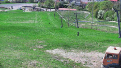 Horní část sjezdovky skiareálu Hlubočky