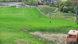 Horní část sjezdovky skiareálu Hlubočky