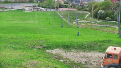 Horní část sjezdovky skiareálu Hlubočky