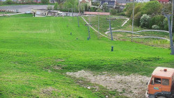 Horní část sjezdovky skiareálu Hlubočky