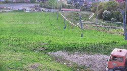 Horní část sjezdovky skiareálu Hlubočky