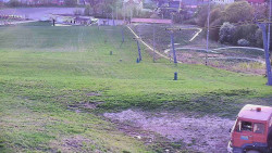 Horní část sjezdovky skiareálu Hlubočky