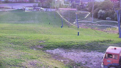 Horní část sjezdovky skiareálu Hlubočky