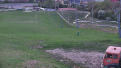 Horní část sjezdovky skiareálu Hlubočky