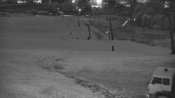 Horní část sjezdovky skiareálu Hlubočky