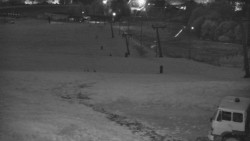 Horní část sjezdovky skiareálu Hlubočky