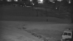 Horní část sjezdovky skiareálu Hlubočky