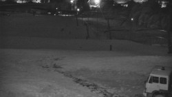 Horní část sjezdovky skiareálu Hlubočky