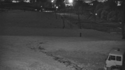 Horní část sjezdovky skiareálu Hlubočky