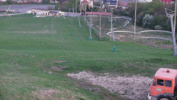 Horní část sjezdovky skiareálu Hlubočky