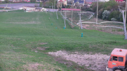 Horní část sjezdovky skiareálu Hlubočky