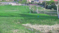 Horní část sjezdovky skiareálu Hlubočky