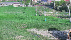 Horní část sjezdovky skiareálu Hlubočky