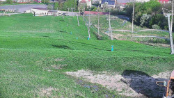 Horní část sjezdovky skiareálu Hlubočky