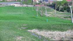 Horní část sjezdovky skiareálu Hlubočky