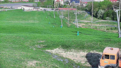 Horní část sjezdovky skiareálu Hlubočky