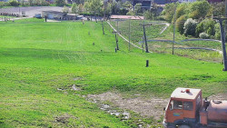 Horní část sjezdovky skiareálu Hlubočky