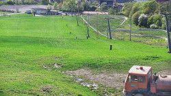 Horní část sjezdovky skiareálu Hlubočky