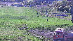 Horní část sjezdovky skiareálu Hlubočky