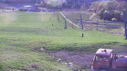 Horní část sjezdovky skiareálu Hlubočky