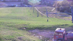 Horní část sjezdovky skiareálu Hlubočky