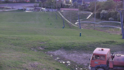 Horní část sjezdovky skiareálu Hlubočky