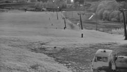 Horní část sjezdovky skiareálu Hlubočky