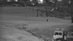 Horní část sjezdovky skiareálu Hlubočky