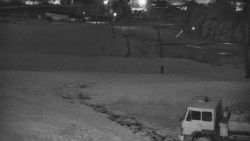 Horní část sjezdovky skiareálu Hlubočky