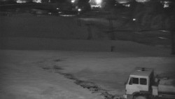 Horní část sjezdovky skiareálu Hlubočky