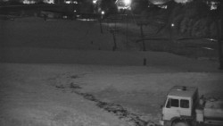 Horní část sjezdovky skiareálu Hlubočky