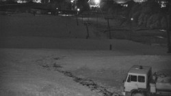 Horní část sjezdovky skiareálu Hlubočky