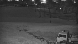 Horní část sjezdovky skiareálu Hlubočky